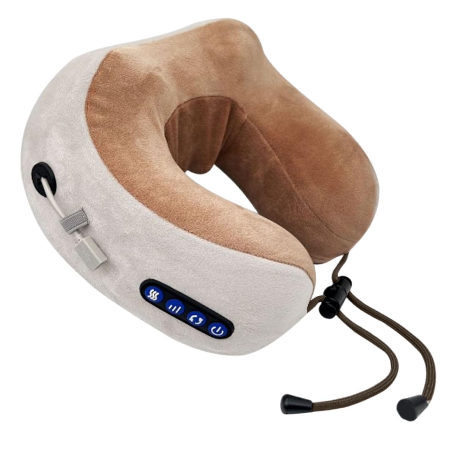 Masajeador de Cuello,Herramientas de Masaje Inalámbricas con 3 Intensidades | Cojín de Masaje Eléctrico Inalámbrico para el Cuello - Para Hombre Padre Madre en Casa Gimnasio Coche Viaje Oficina Trabaj