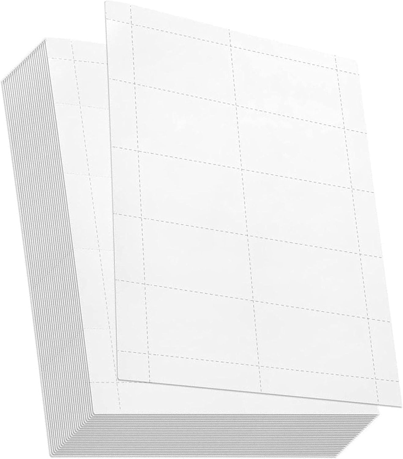 1000 Pieces Printable Business Cards, Perforated Card Stock Paper for Inkjet and Laser Printers, 10 Cards/Sheet (3.5 x 2 in) : Office Products