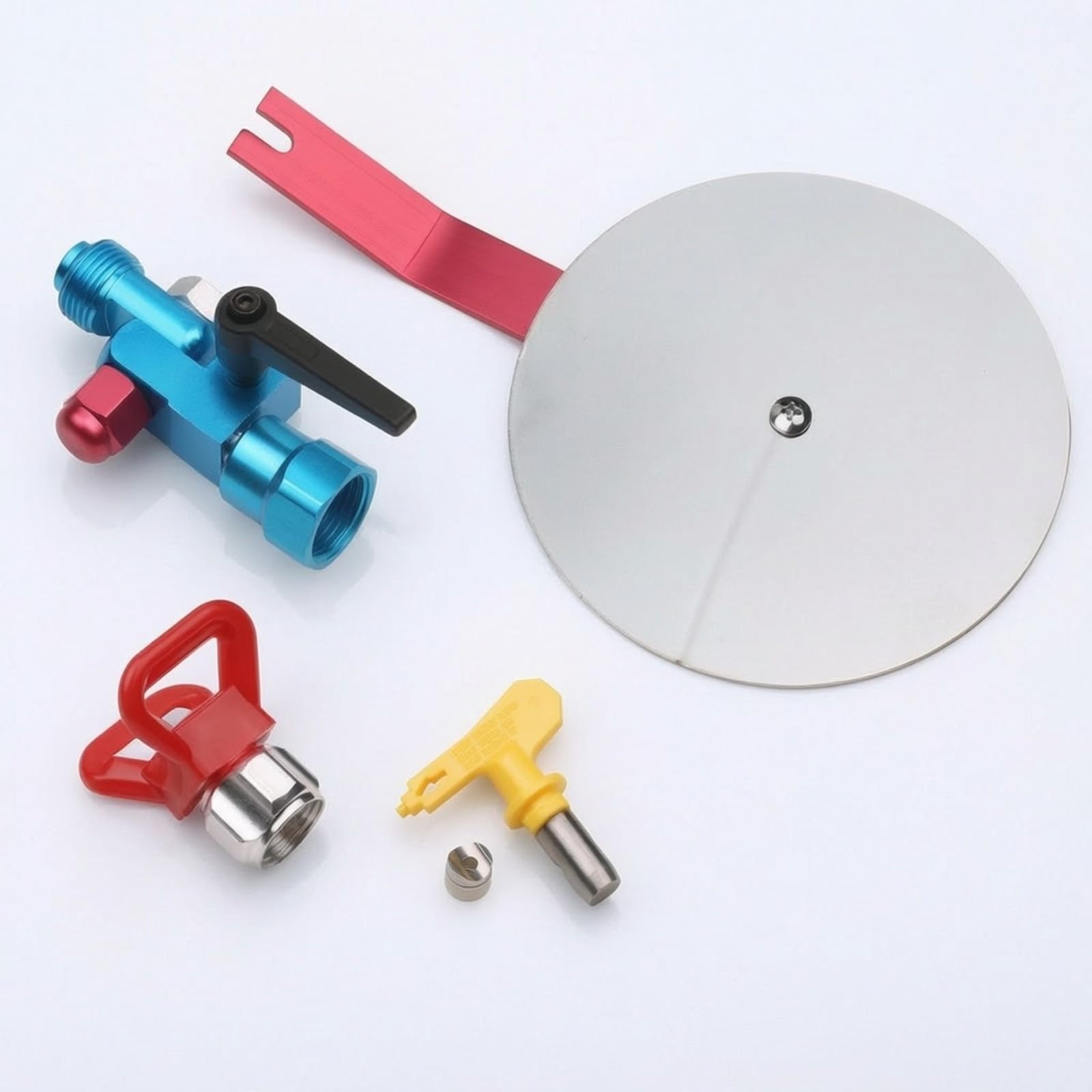 MERIGLARE Punta Punta Antigoteo Pieza Protector con Varilla, Anticorrosión, protector para Pistola Pintura, Renovación, Bricolajeros