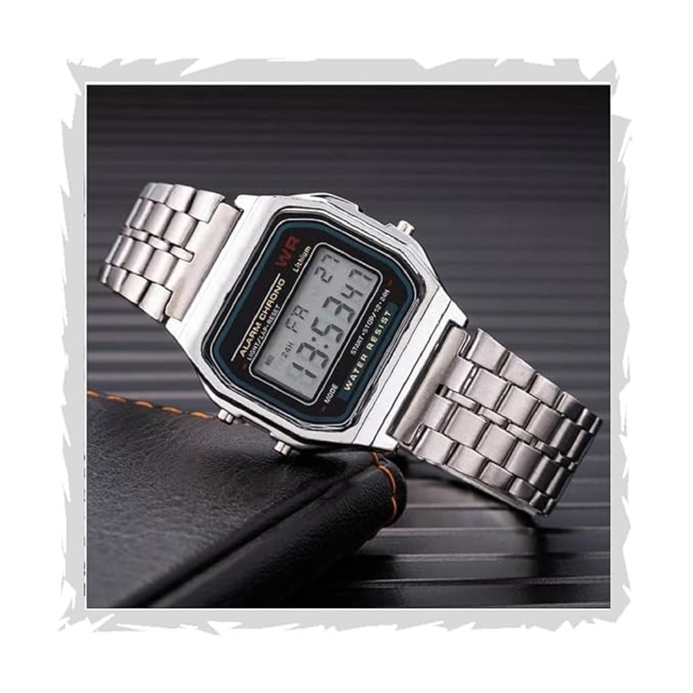 New Premium Brand Digital 4 Colours Light Square Dial Unisex Wrist Watch for Men Women Pack of 1 (SL) (B0D9Z29C9S) Amazon Price History, Amazon Price Tracker
