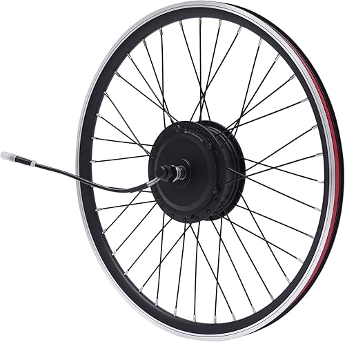 Miniatura 3 de mignonnememe Kit de motor de bicicleta eléctrica de 24 "36 V 500 W rueda delantera E-Bike Kit de conversión de cubo de bicicleta eléctrica