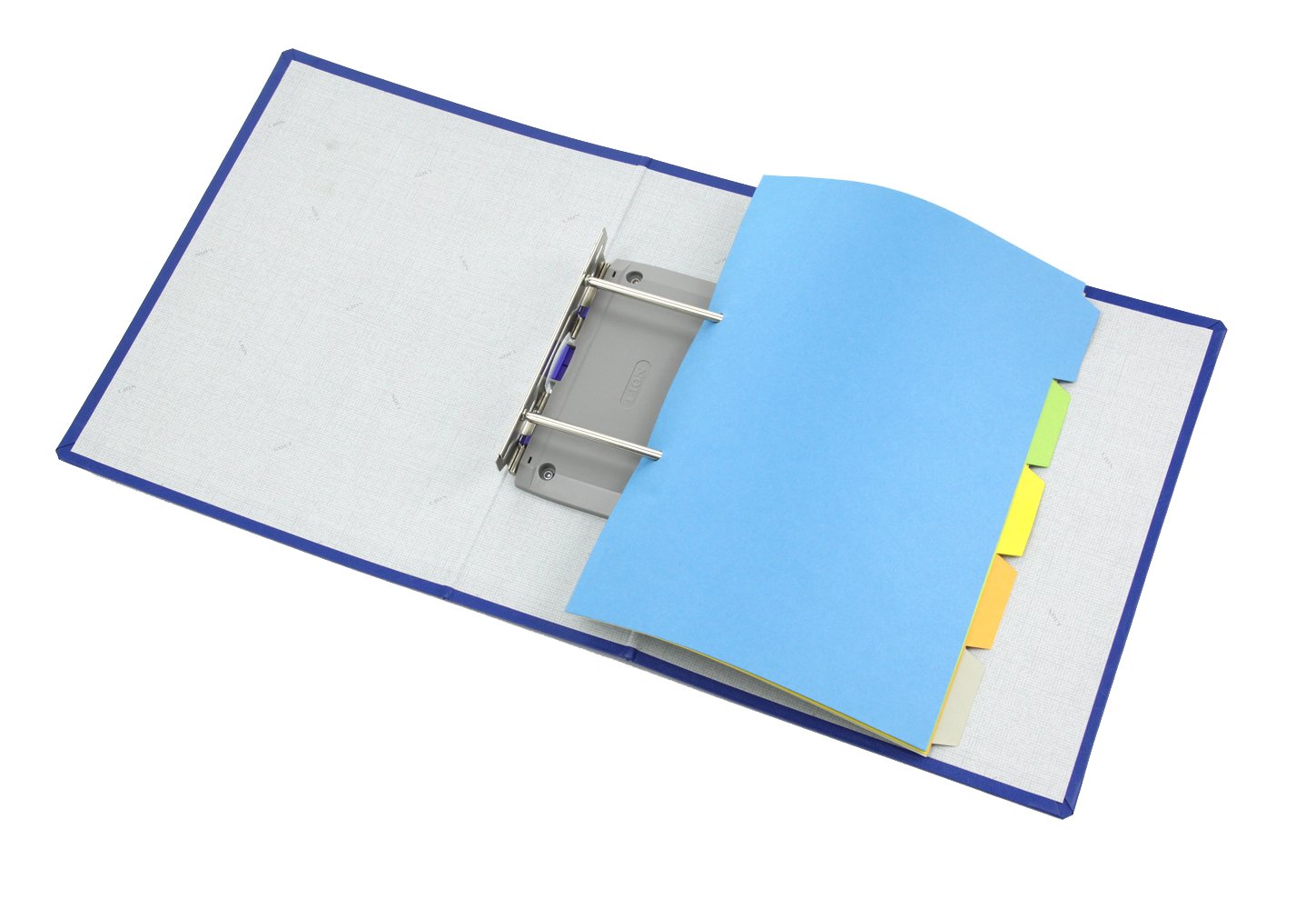 Amazon | ライオン事務器 パイプ式ファイル 両開き B5S No.785RK-B