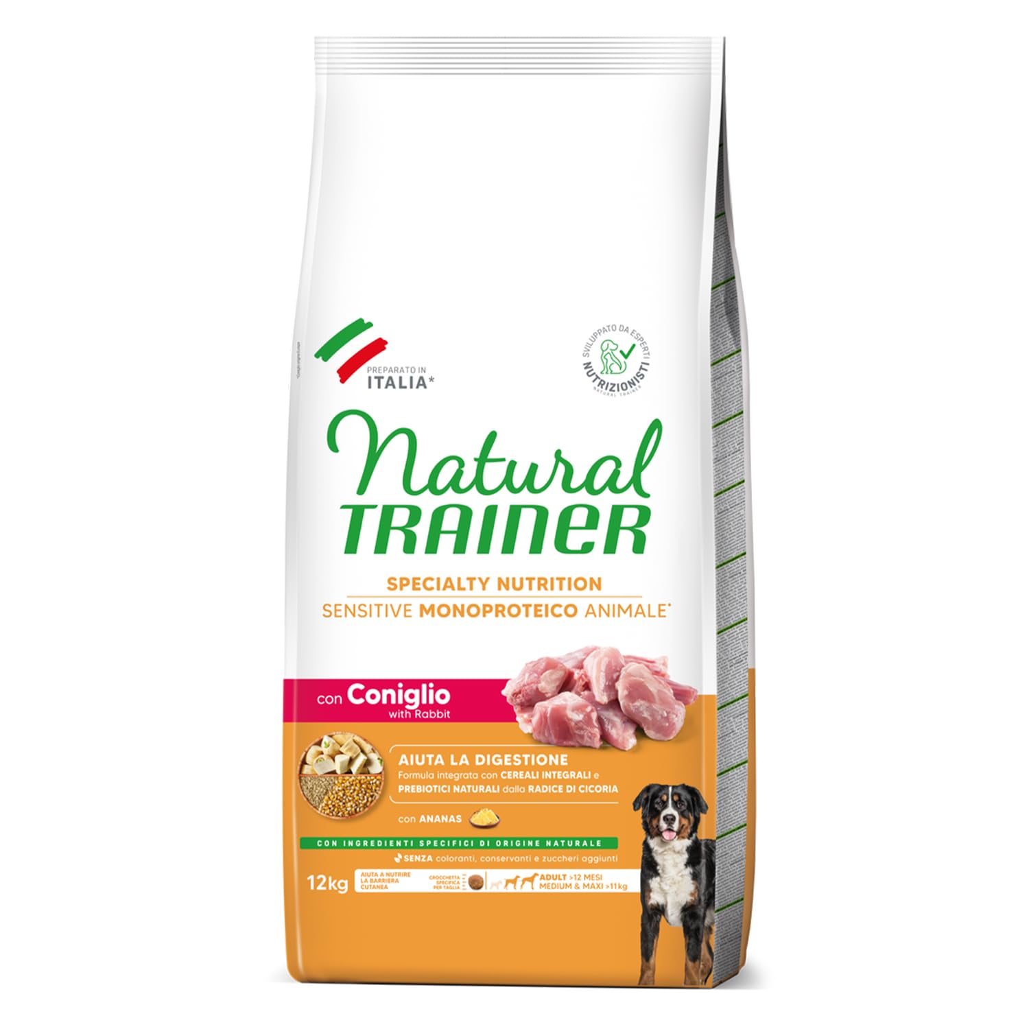 Natural Trainer Sensitive Plus karma dla dorosłych psów z królikiem - 12kg