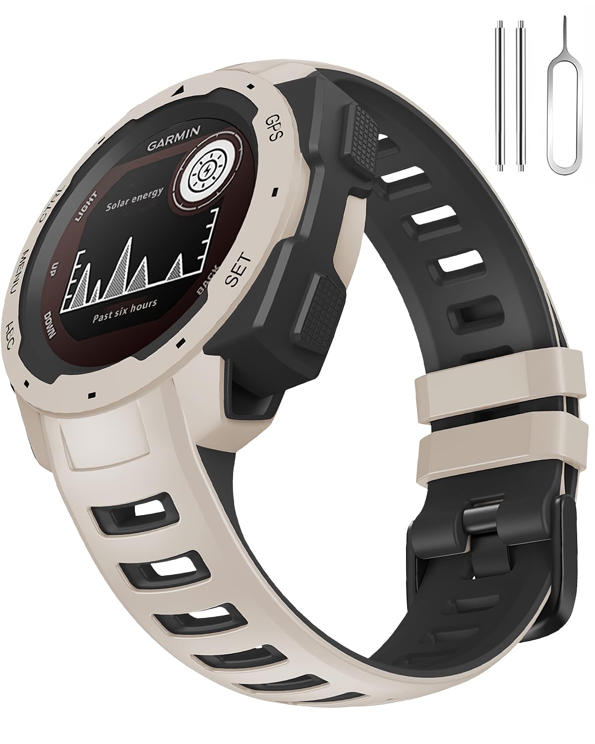 GARMIN インスティンクト2 ベージュ Amazon.co.jp: 対応 Garmin Instinct シリコンバンド 2色 ソフト