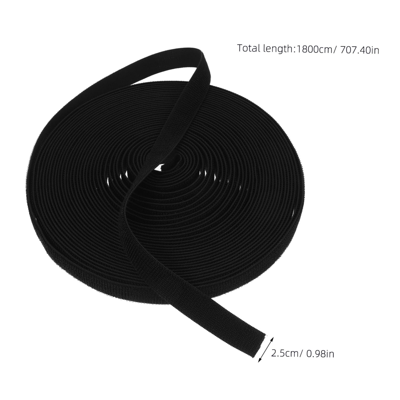 Gogogmee Elastic Straps Sewing Elastic Band Heavy Duty Nylon Webbing Roll Luggage Straps 20 Yards