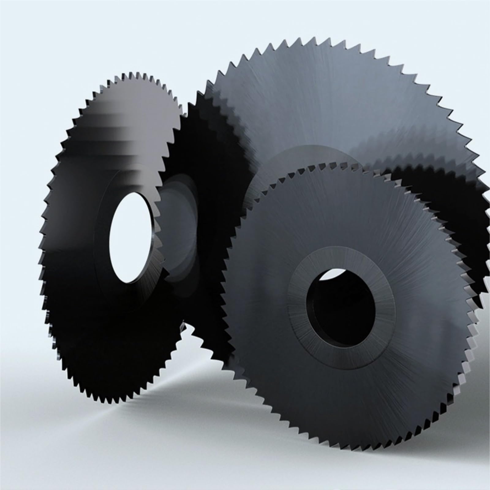 Brzeszczot do cięcia metalu 1PC piła tarczowa HSS Co TiN okrągłe narzędzie tnące obróbka rowków CNC cięcie wzdłużne średnica stali 40 50 60mm(HSS TiN Coated,40MM-D13-3.0MM)
