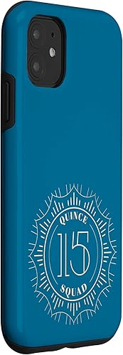 Miniatura 3 de Funda para iPhone 11 Quince Squad 15 años Cumpleaños Vintage Quinceañera Sun Design Case