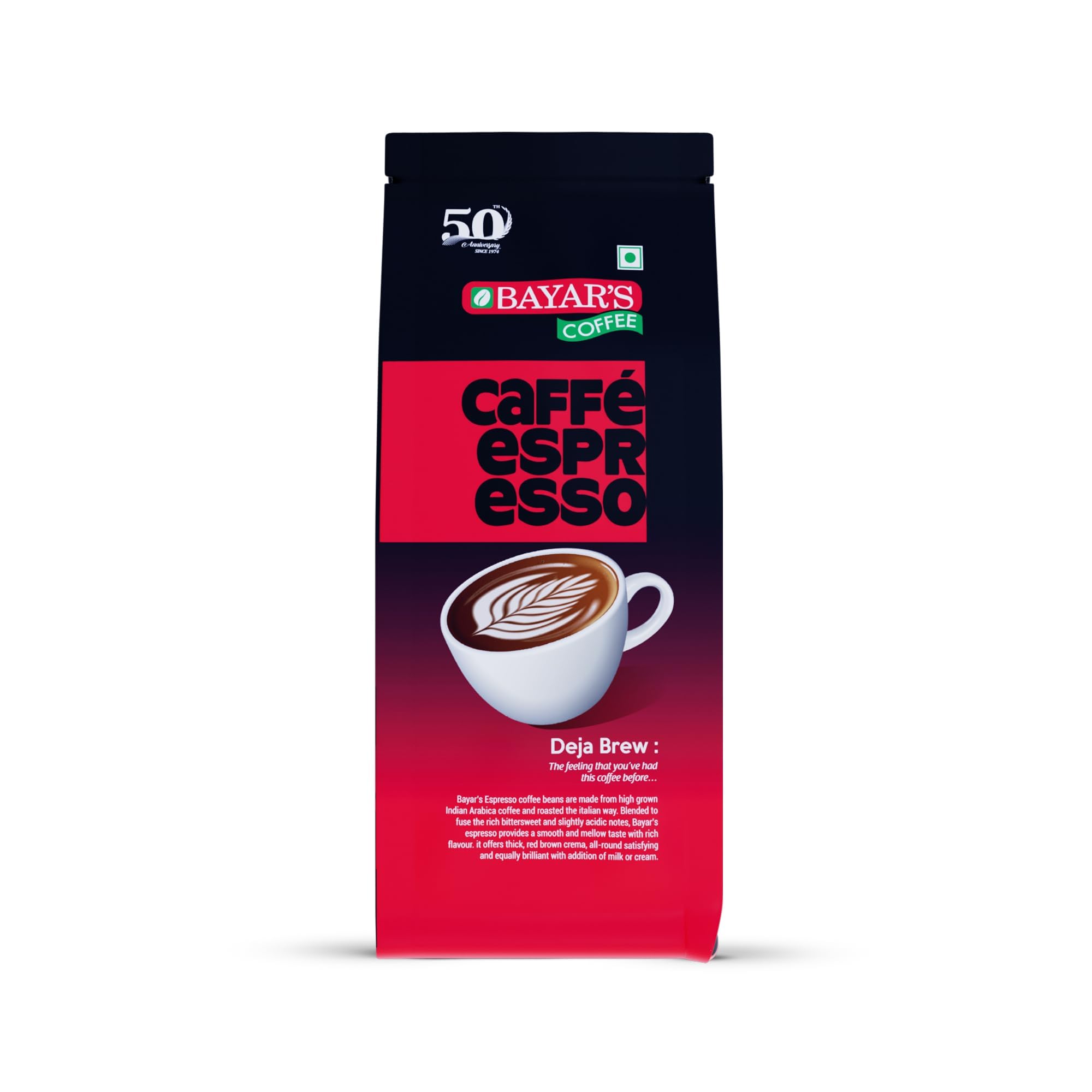 Bayar's Caffe Espresso Original Coffee, 80% Arabica, 20% Robusta, 250g