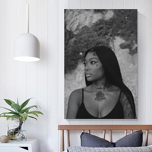 Miniatura 4 de DAXXIN Póster de lona de verano para pared, pintura artística decorativa, sala de estar, dormitorio, regalo, sin marco, estilo sin marco, 12 x 18