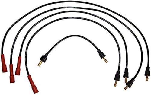 Omix-Ada  17245.02  Juego de cables de bujía de encendido, cabezal F  Referencia OE 930456  Compatible con Willys  Jeep 134CID 1952-1971