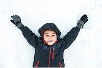 Vista 7 de Zelda Matilda - Los guantes de invierno más cálidos e impermeables para niños, para nieve y esquí