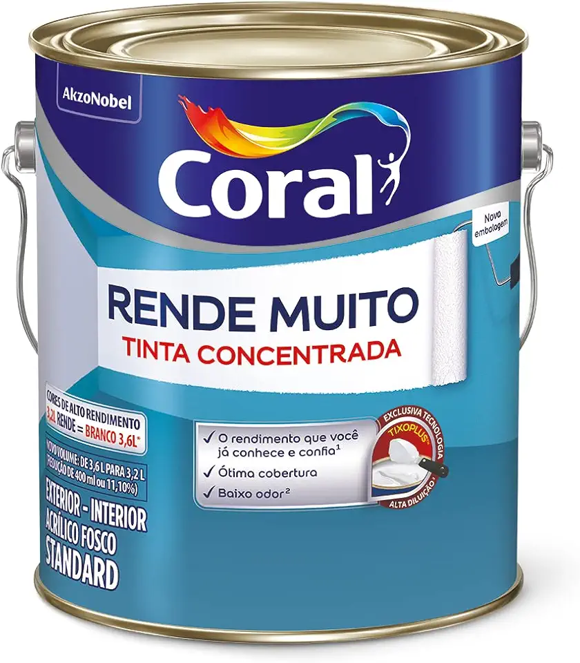 RENDE MUITO BRANCO GELO 3,2L - CORAL