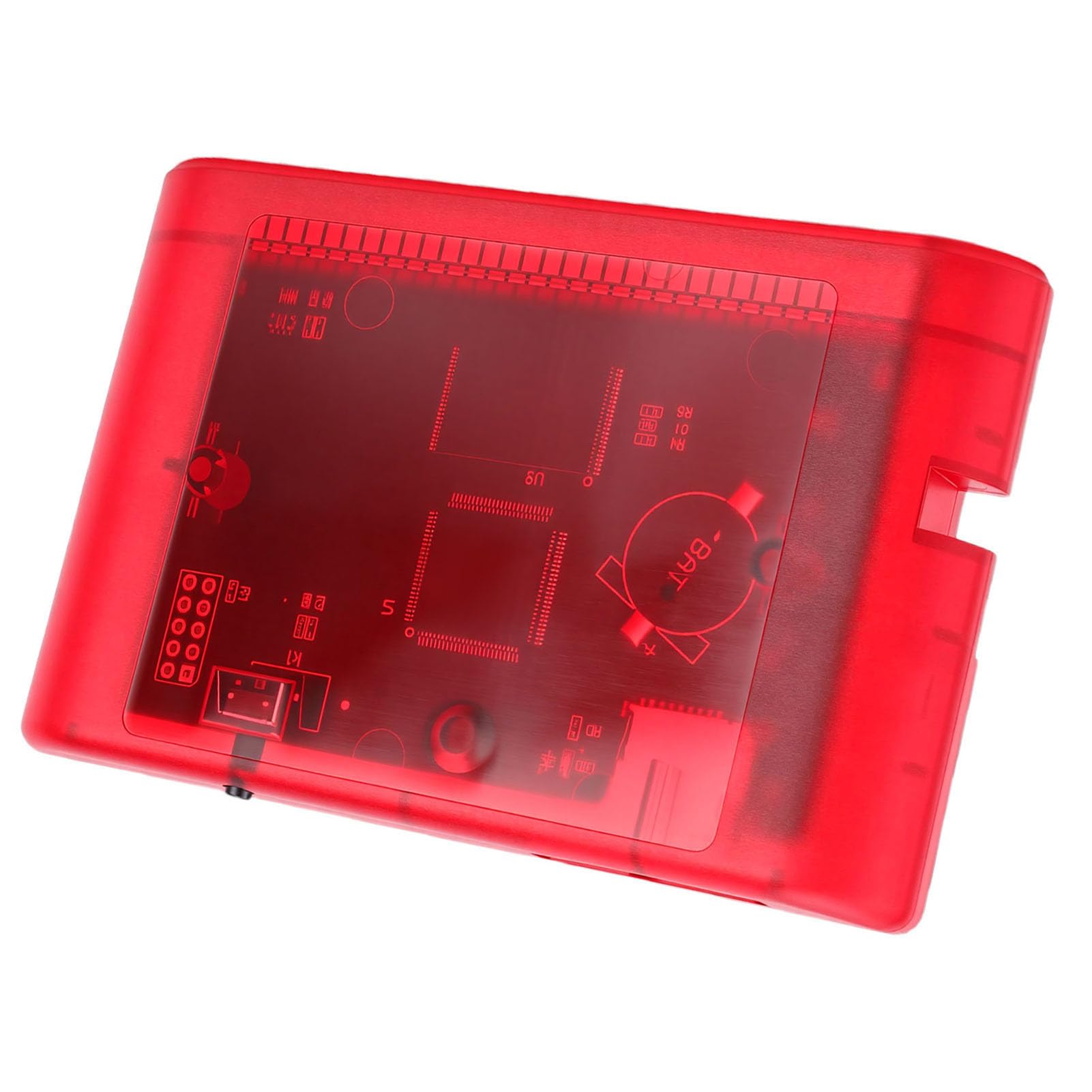 Generic Scheda Cartuccia di Gioco Versatile per Giochi retrò a 16 Bit, Cartuccia Flash di Facile Configurazione con Supporto per il Salvataggio, Ideale per Giocare in Movimento