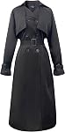 Classic Long Women's Trench Coat - Timeless Style, Windproof and Water-Repellent Outerwear for Any Occasion - Crescentt