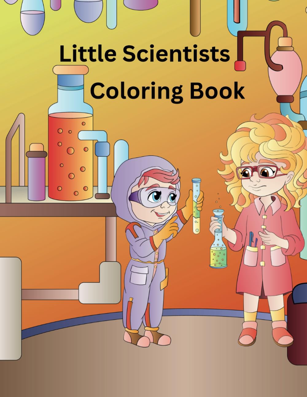 Little Scientists Coloring Book