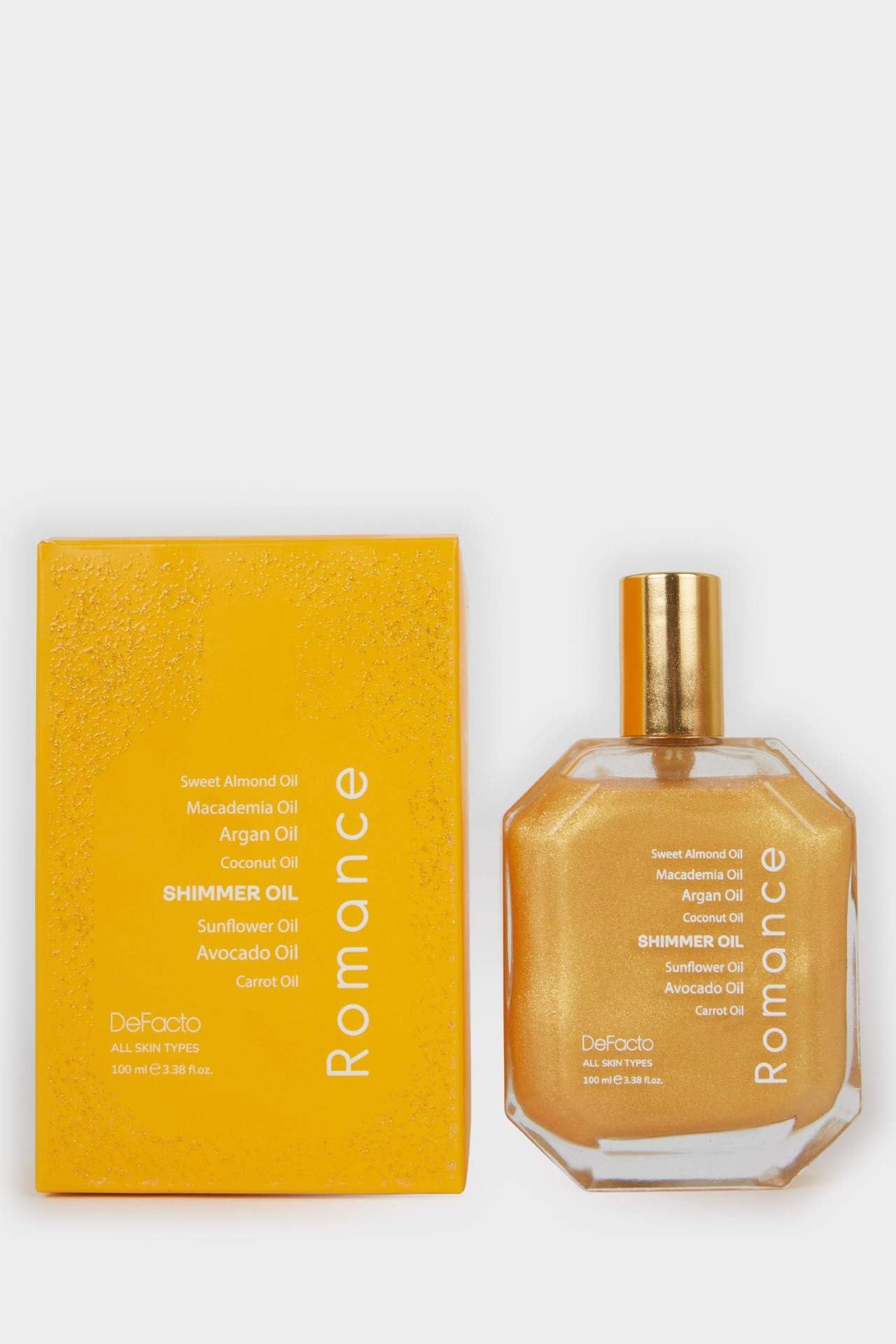DeFacto Kadın Shimmer Romance Floral Fruity 100 ml Parıltılı Vücut Yağı, E9461AXNSGD1