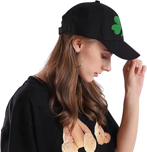 Miniatura 7 de Gorra de béisbol del día de San Patricio, gorra de béisbol de trébol irlandés, sombreros de trébol de la suerte, accesorios de decoración de San