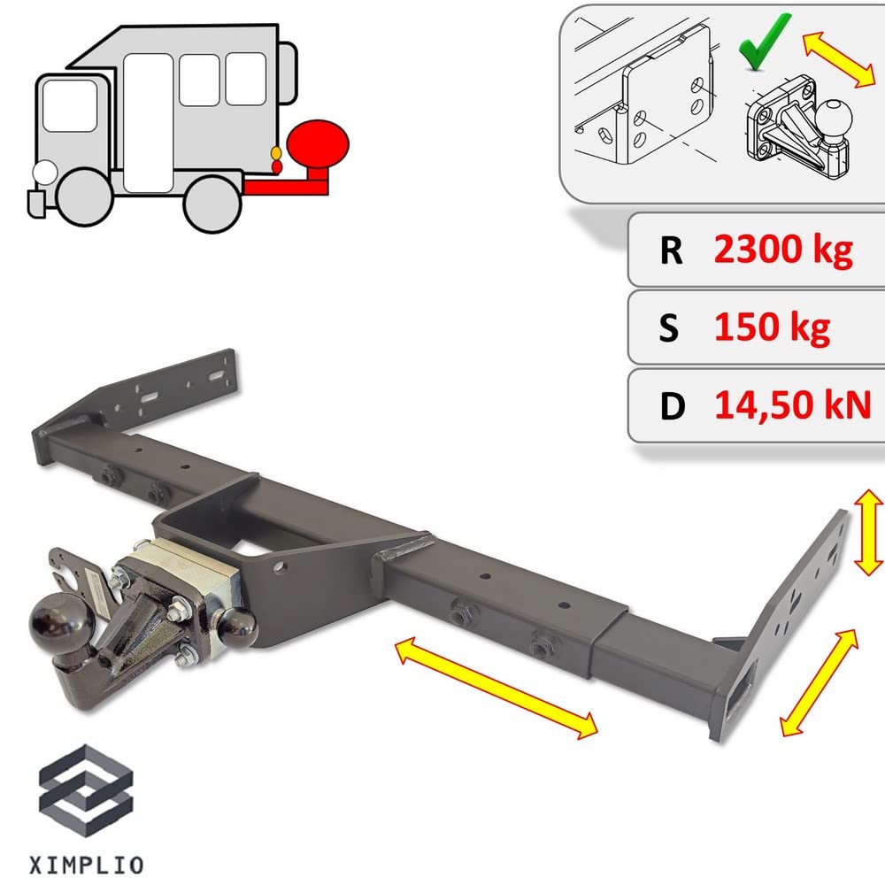 Raccordo di Ancoraggio con Doppio Perno a L 4 Pezzi - Controllo del Carico in Acciaio Al Carbonio per Pianale di Camion, Rimorchio, ATV e Altro (#1 Raccordo di Ancoraggio con Doppio Perno a L 4 Pezzi - Controllo del Carico in Acciaio Al Carbonio per Pianale di Camion, Rimorchio, ATV e Altro (#1