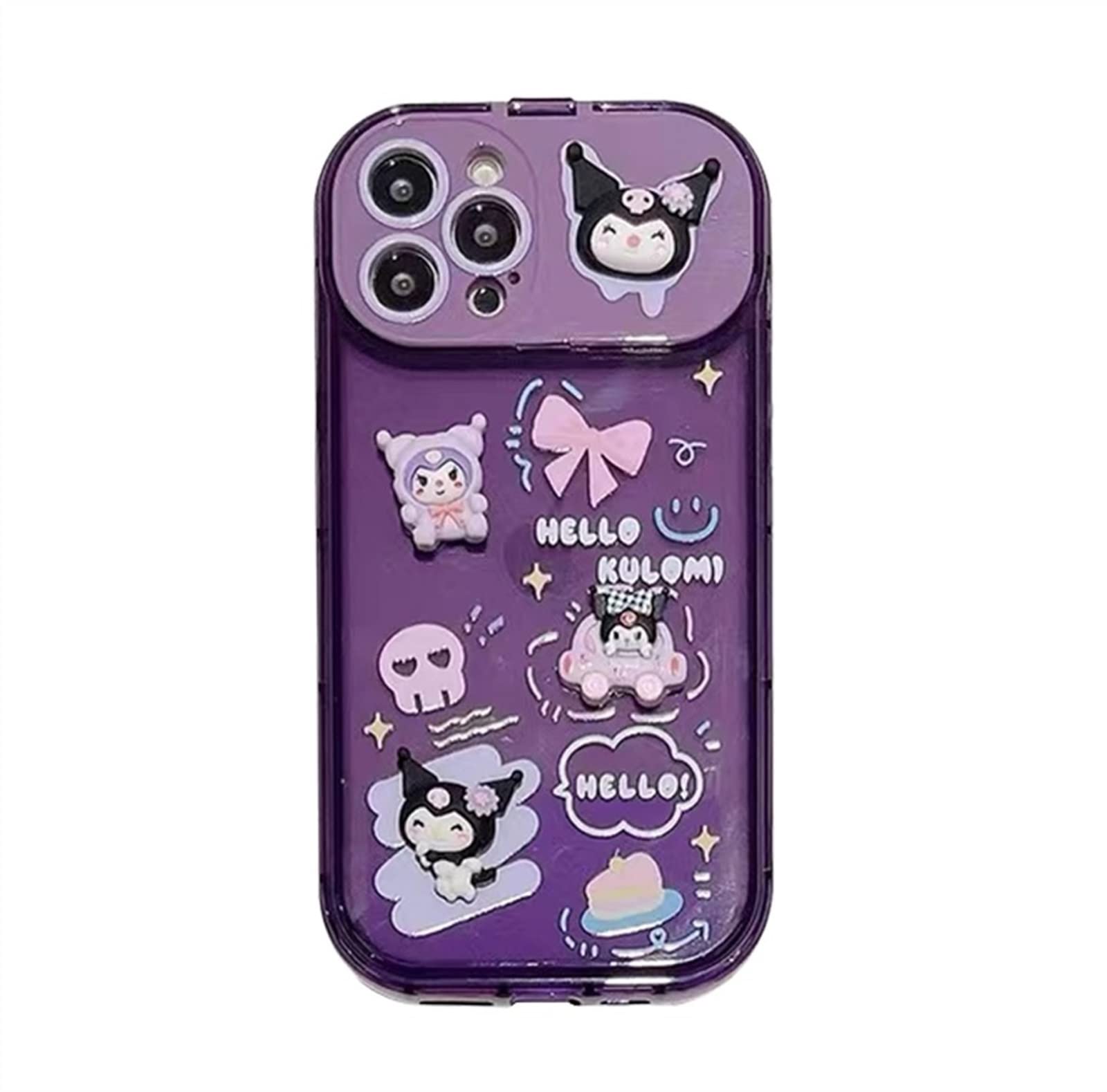 Kuromi phone case for iphone 14 pro max cute iphone 13 12 11 pro