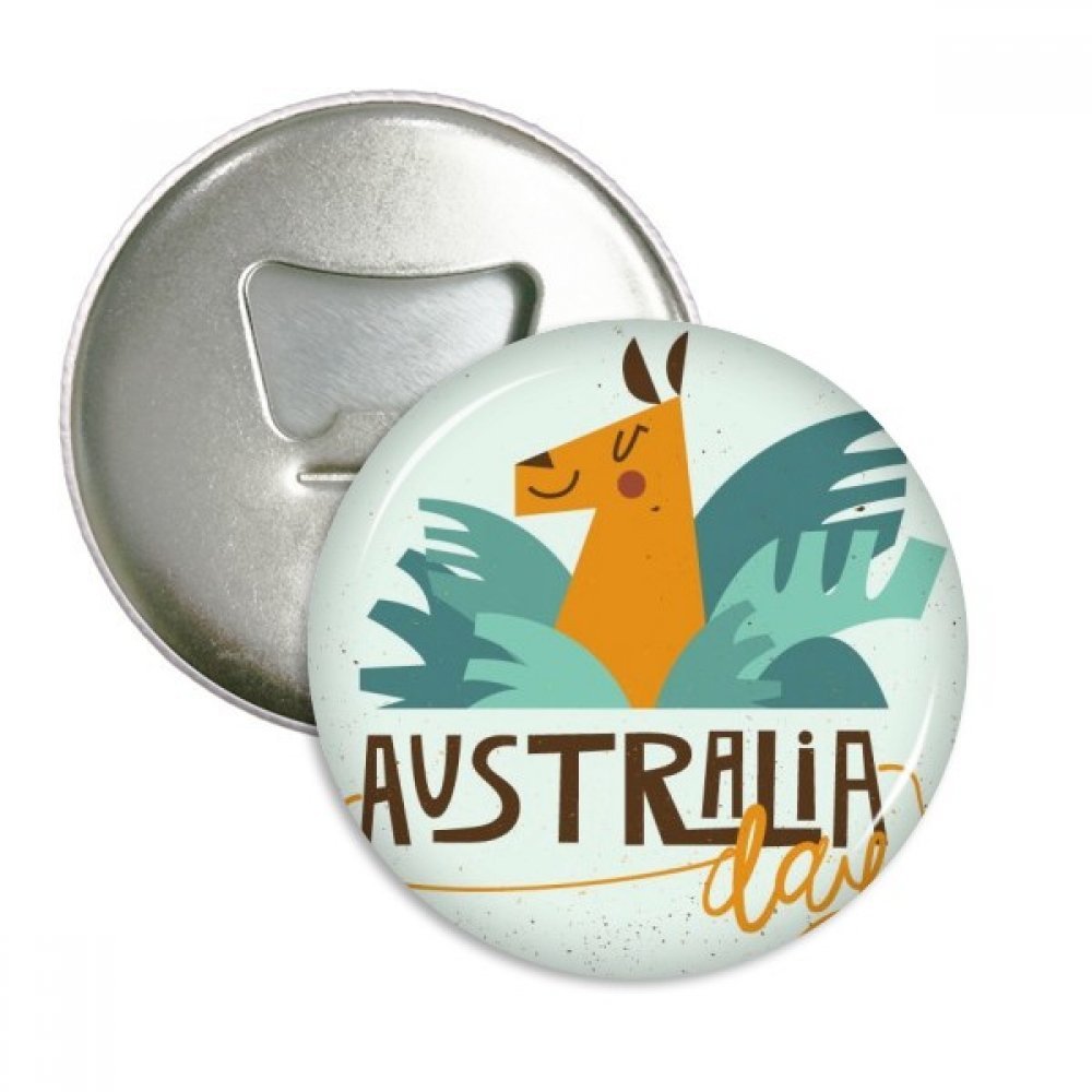 Décapsuleur aimant Opéra de Sydney et girafe badge 3 pièces pour réfrigérateur