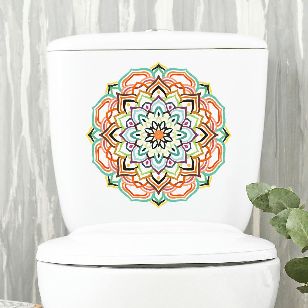 Adesivi Divertenti Per WC - 6 Fogli Decorativi Rimovibili | Impermeabili E Riutilizzabili | Per Bagno, Cucina E Frigorifero - Foto 9