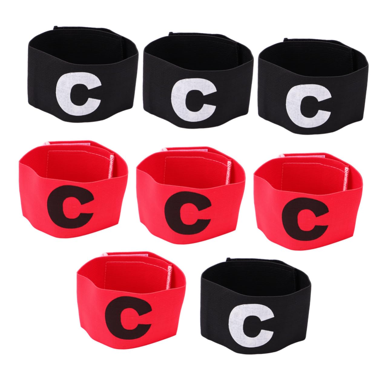 16 Pz bracciali da pallone da per bambini distintivo di capitano basket pallacanestro da da capitano maggiore da braccio bambino