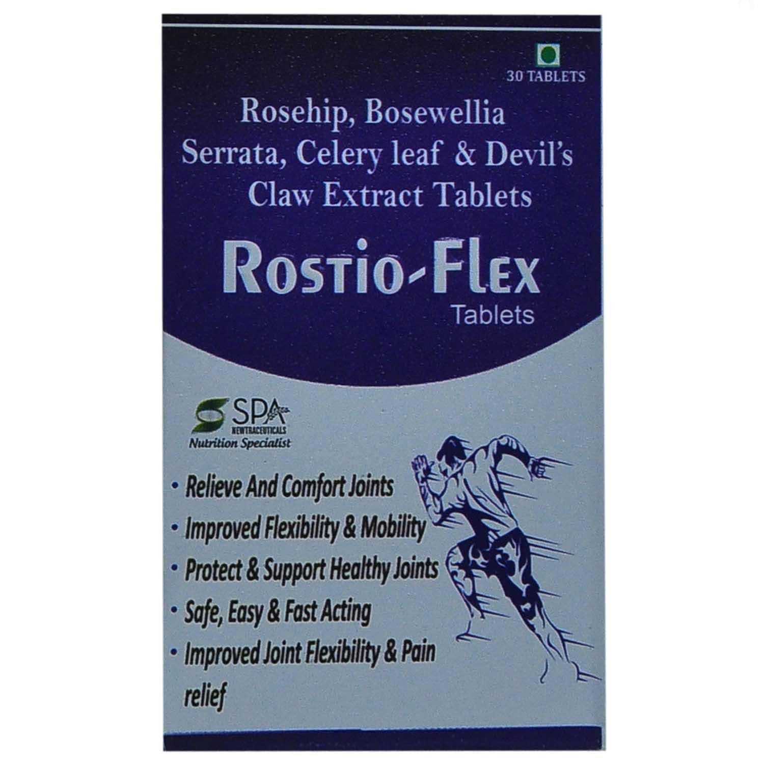 Rostio Flex - Strip of 30 Tablets