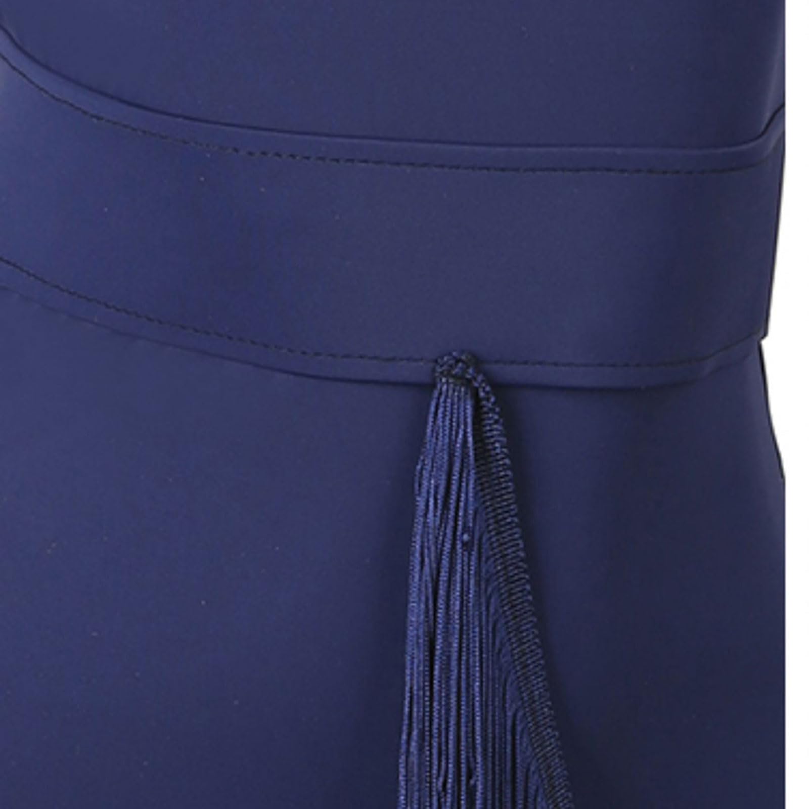 Damen Lateinrock Ballsaal Tanzkleid Hängender Hals Schöne Rücken Quasten Praxis Kleidung Tanzrock Rumba Samba Cha Cha Tanzkleidung