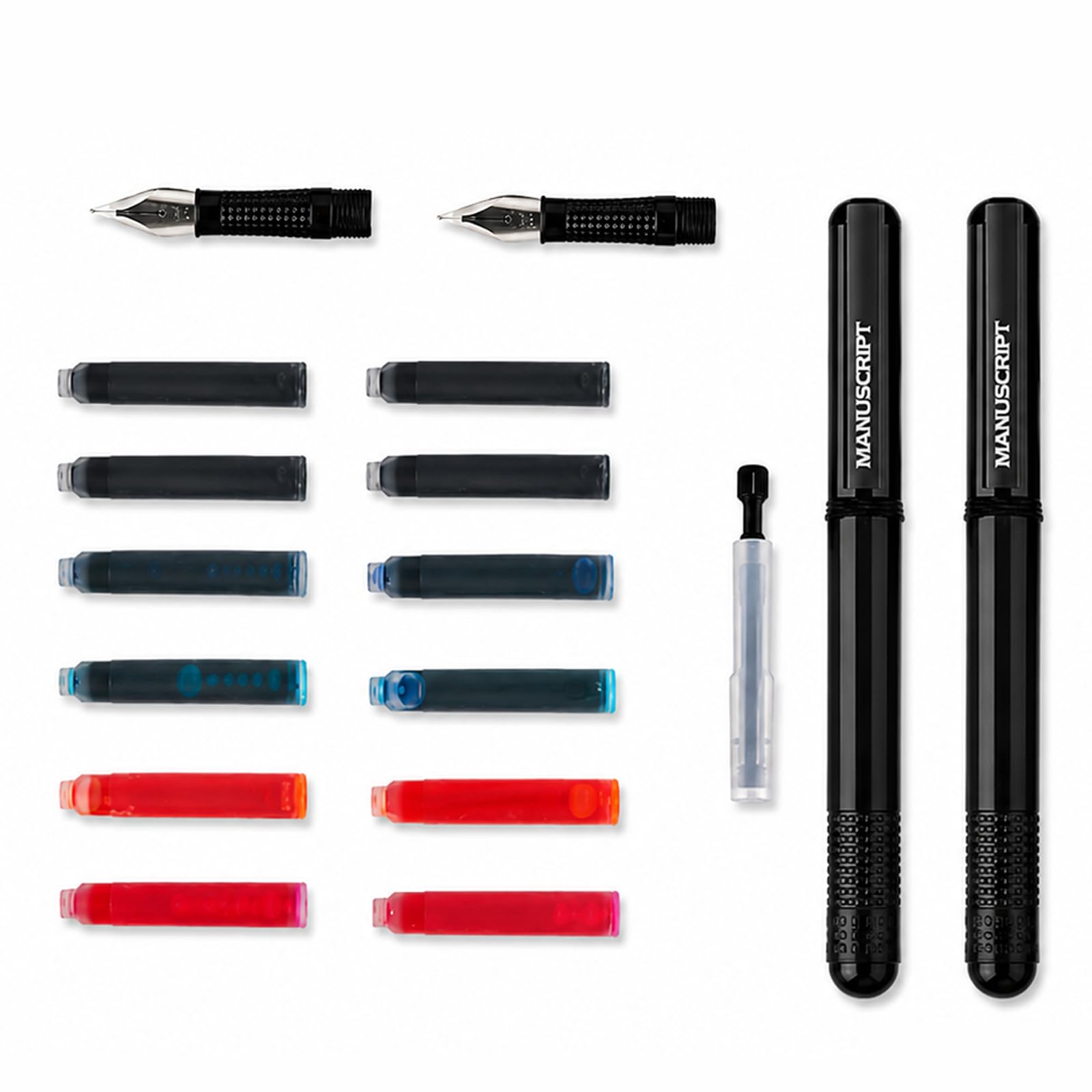 MANUSCRIPT Calligraphy Starter Kit, 4 Nib Widths, Manual and Pad