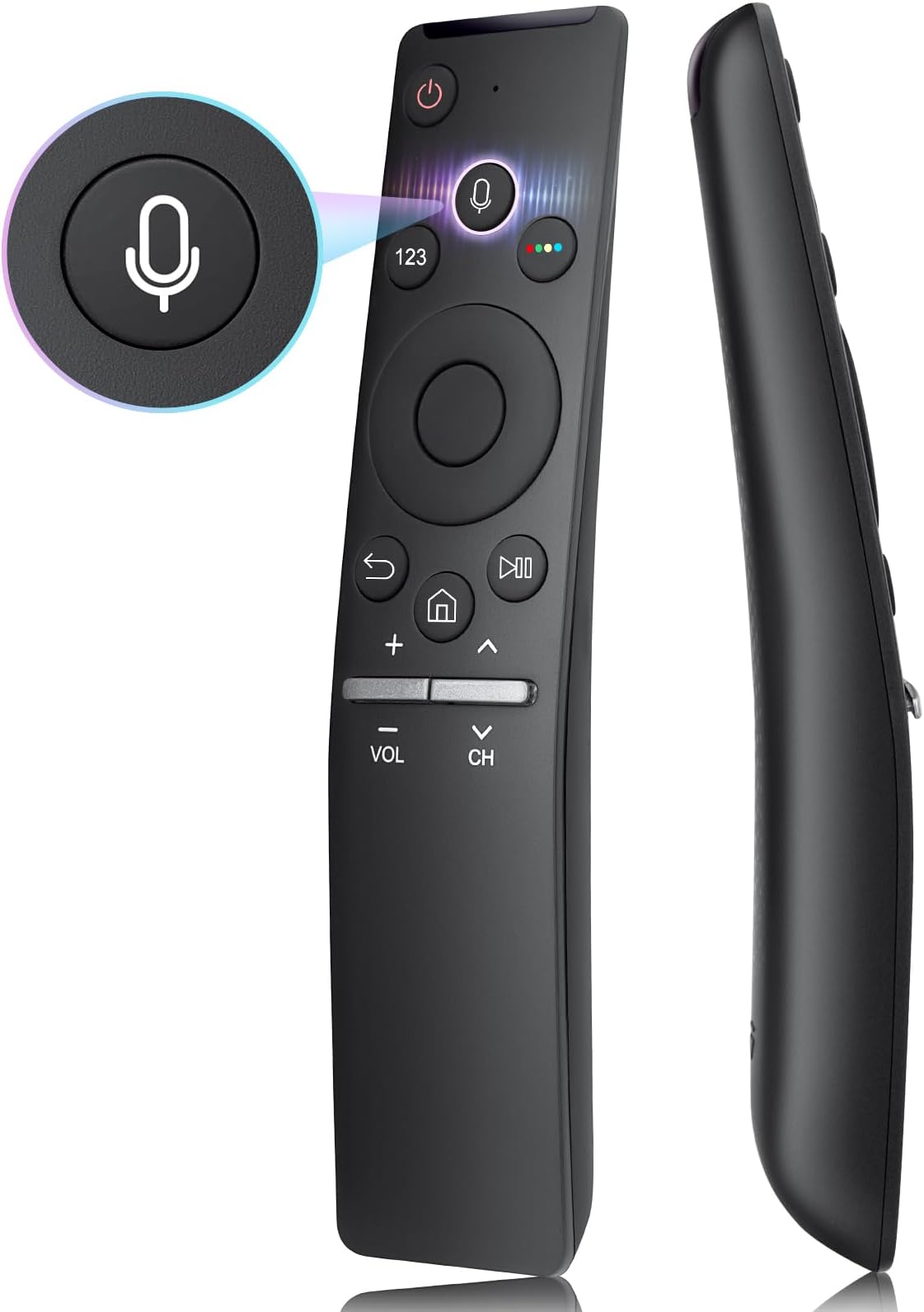 Voice Remote Control for Samsung Smart TV,Replacement,Compatible for All Samsung with Voice Function Smart Curved Frame QLED LED LCD 8K 4K TVs
