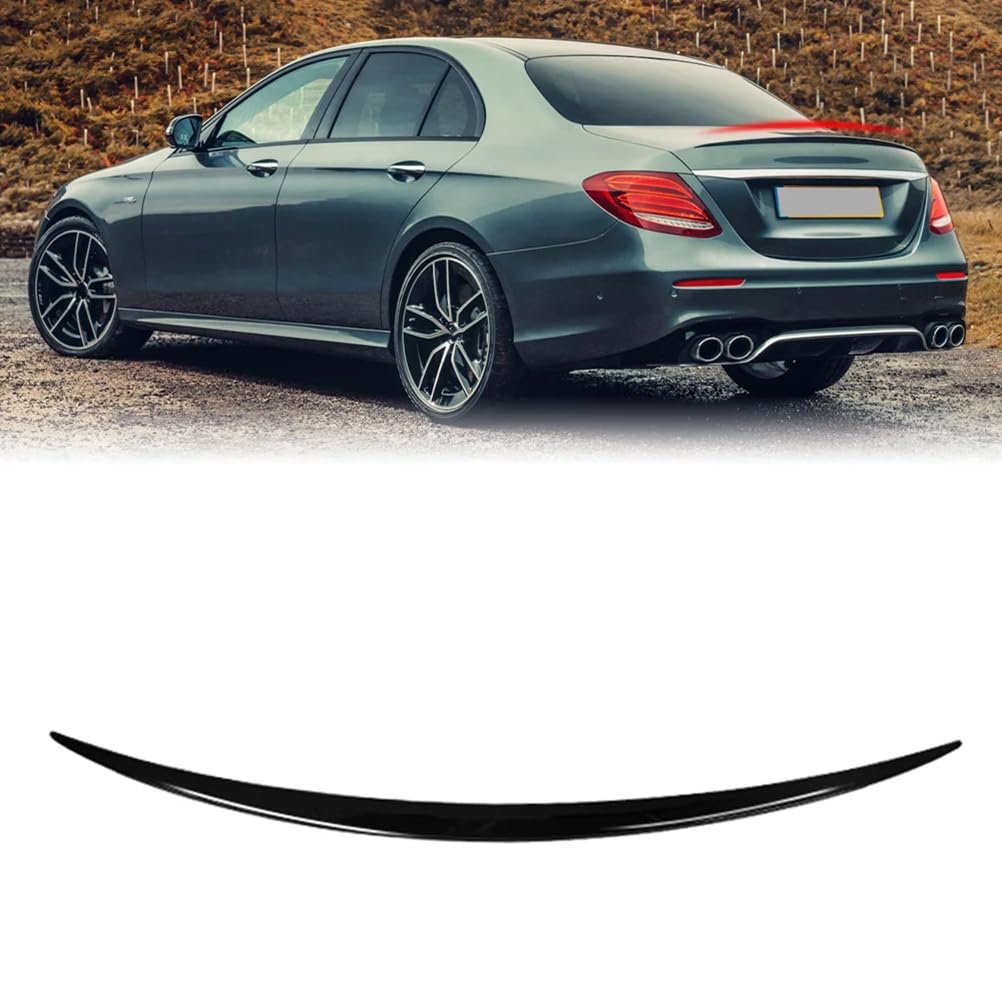 Heckspoiler Für Mercedes E-Klasse W214 - Sportlicher Spoiler In Glänzend Schwarz