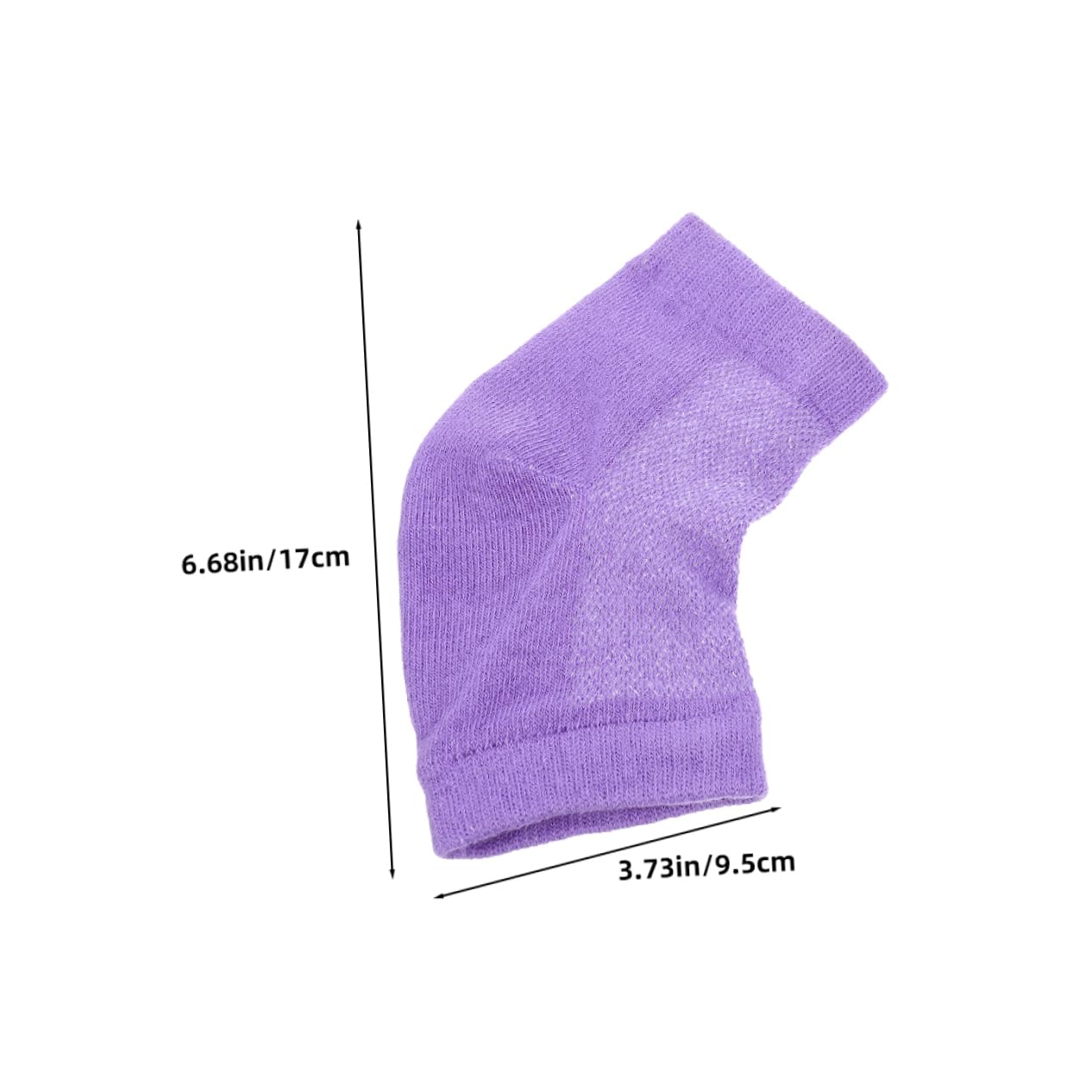 Didiseaon Moisturizing Heel Gel Socks Crack Foot Protectors for Men Women Comfortable Portable for Overnight Use Outdoor Activities