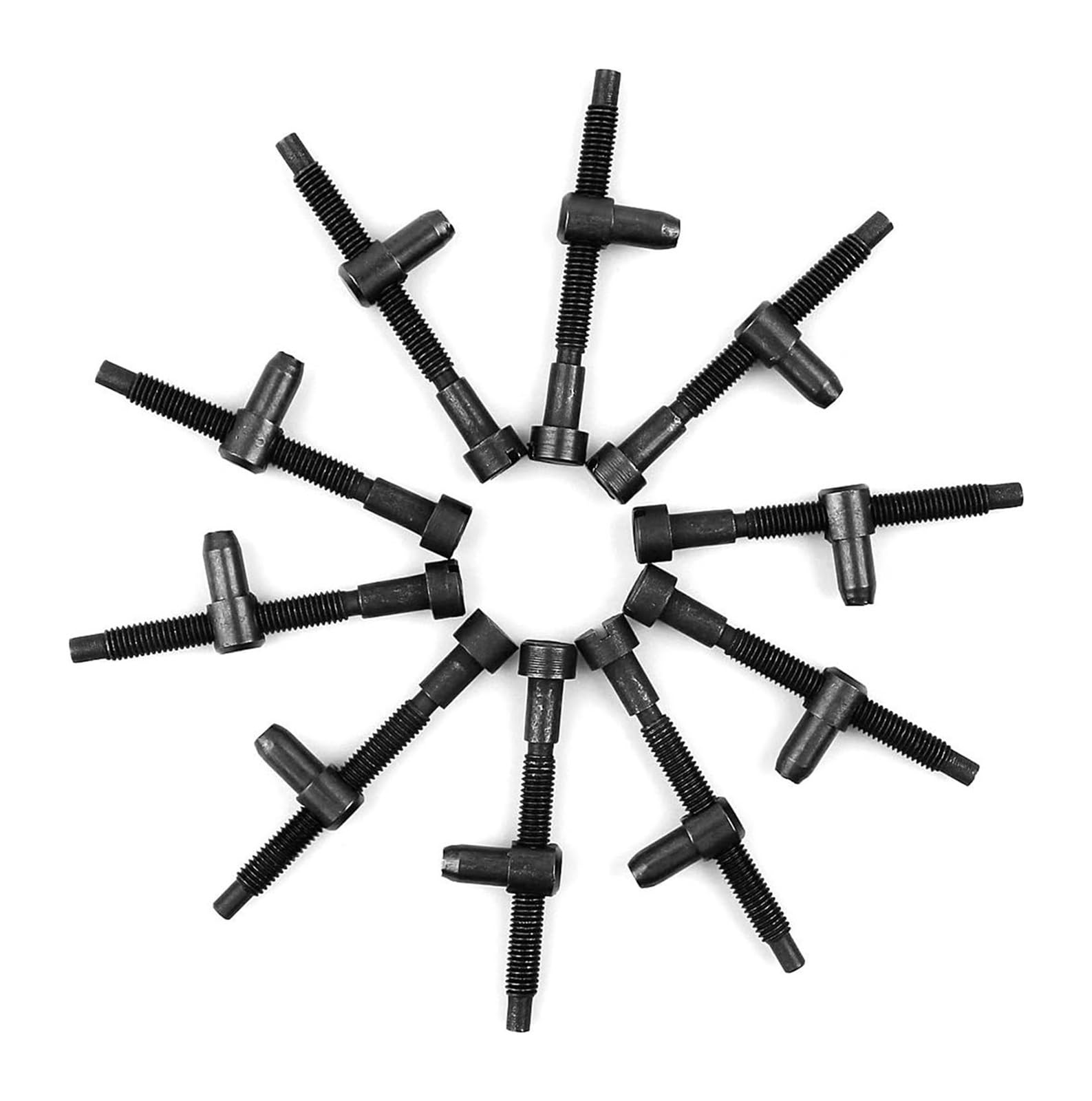 Accesorios Tornillo Tensor de Ajuste de Cadena Compatible con Motosierra 268, 272, 281, 288, 61, 162, 266, 181, 625, 630, 670, 530537101(30pcs)