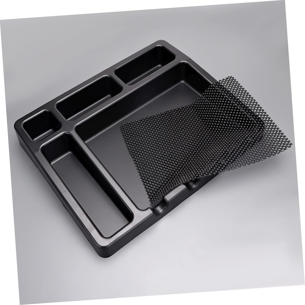 Porta Tosatrice da Salone Organizer Parrucchiere in Abs Nero