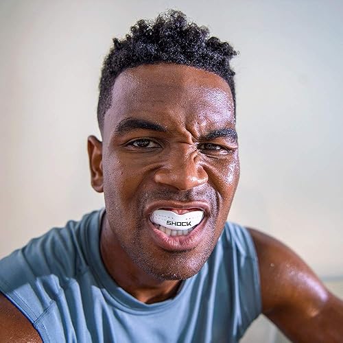 Miniatura 2 de Shock Doctor 9402201502MD Trash Talker Blanco Trans Rojo Blanco Multi Goteo OSFA-OSFA