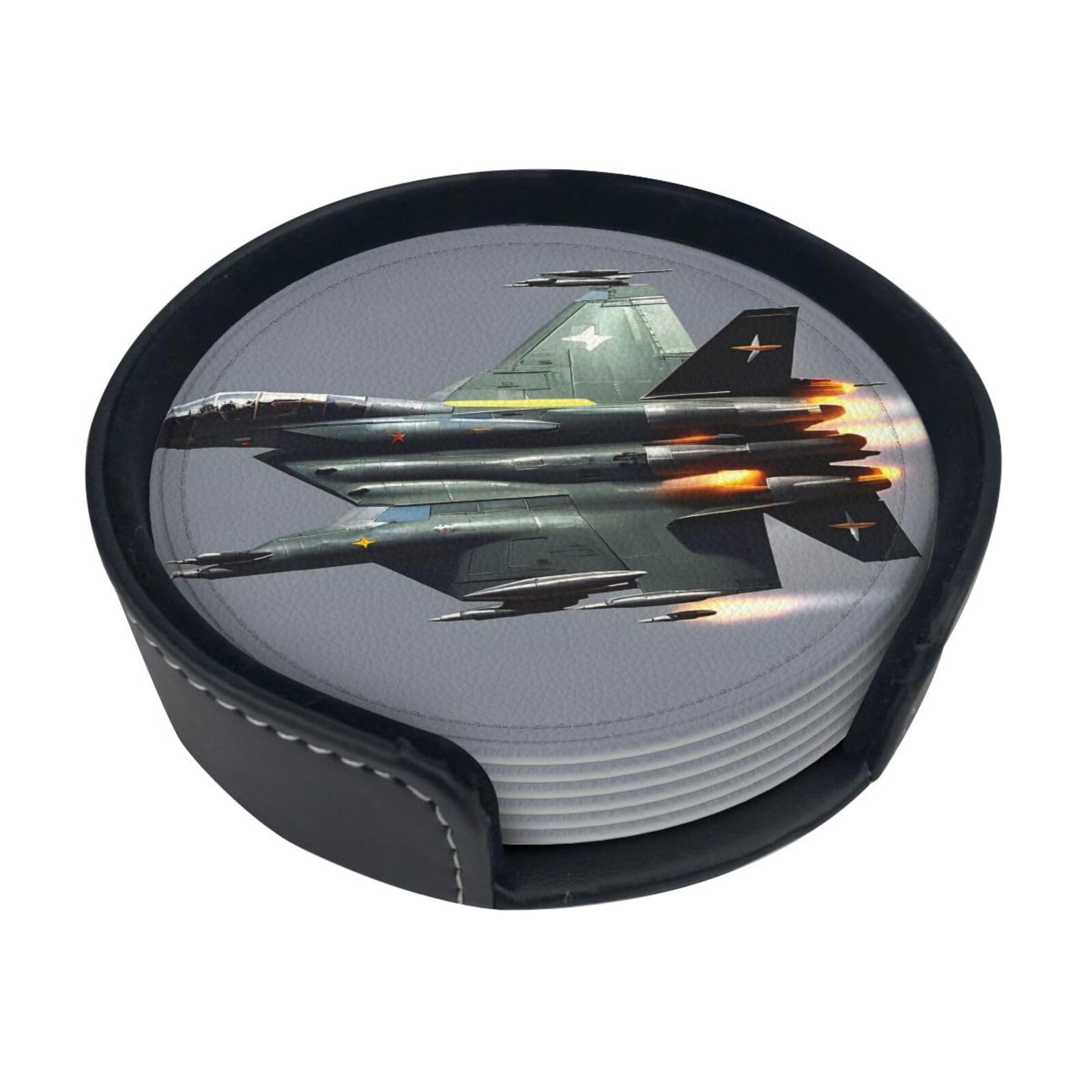 Dessous de verre Jet Fighter : idée cadeau originale pour crémaillère