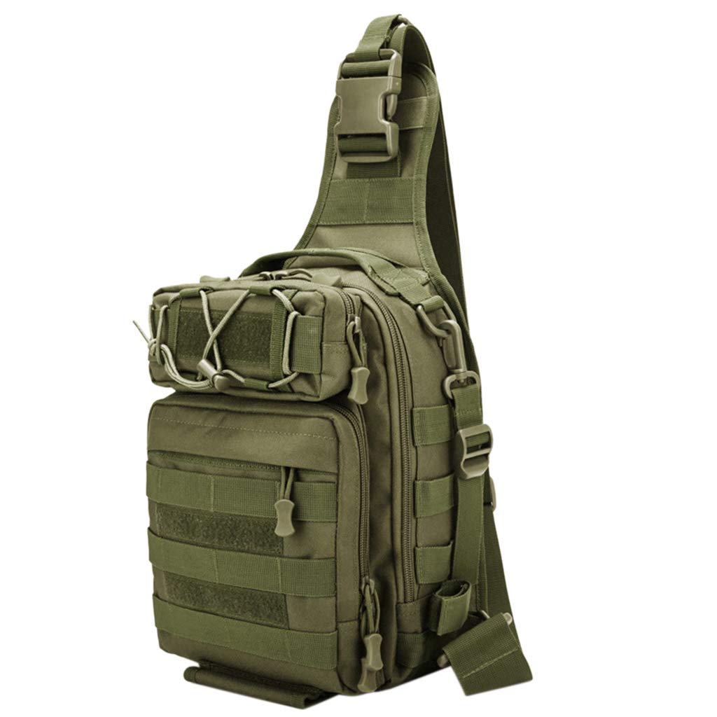 Borsa per attrezzatura da pesca Borsa da stoccaggio zaino borsa per attrezzi da esterno resistente all'acqua con supporto per canna impermeabile