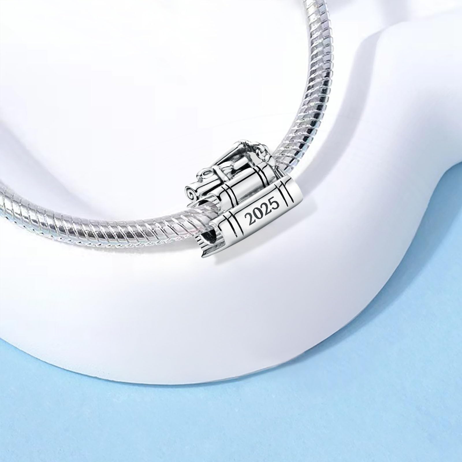 Graduación Cap Set Charms Abalorios Colgante Compatible Europeo Pulsera Collar,Graduacion Charm Para Mujer