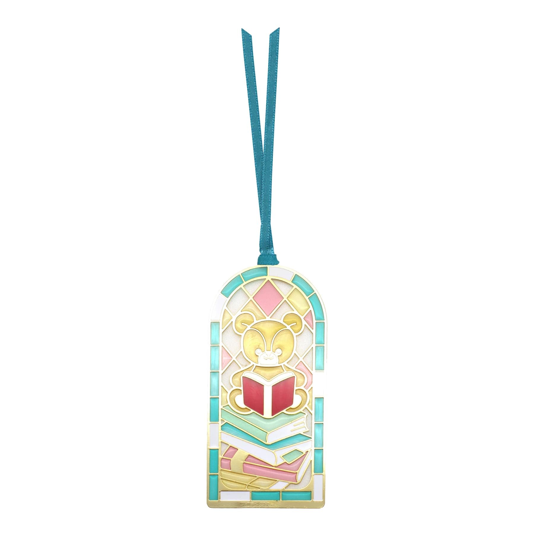 Amazon | 新工精機 ブックマーク ステンドグラス風 ほんくま TF