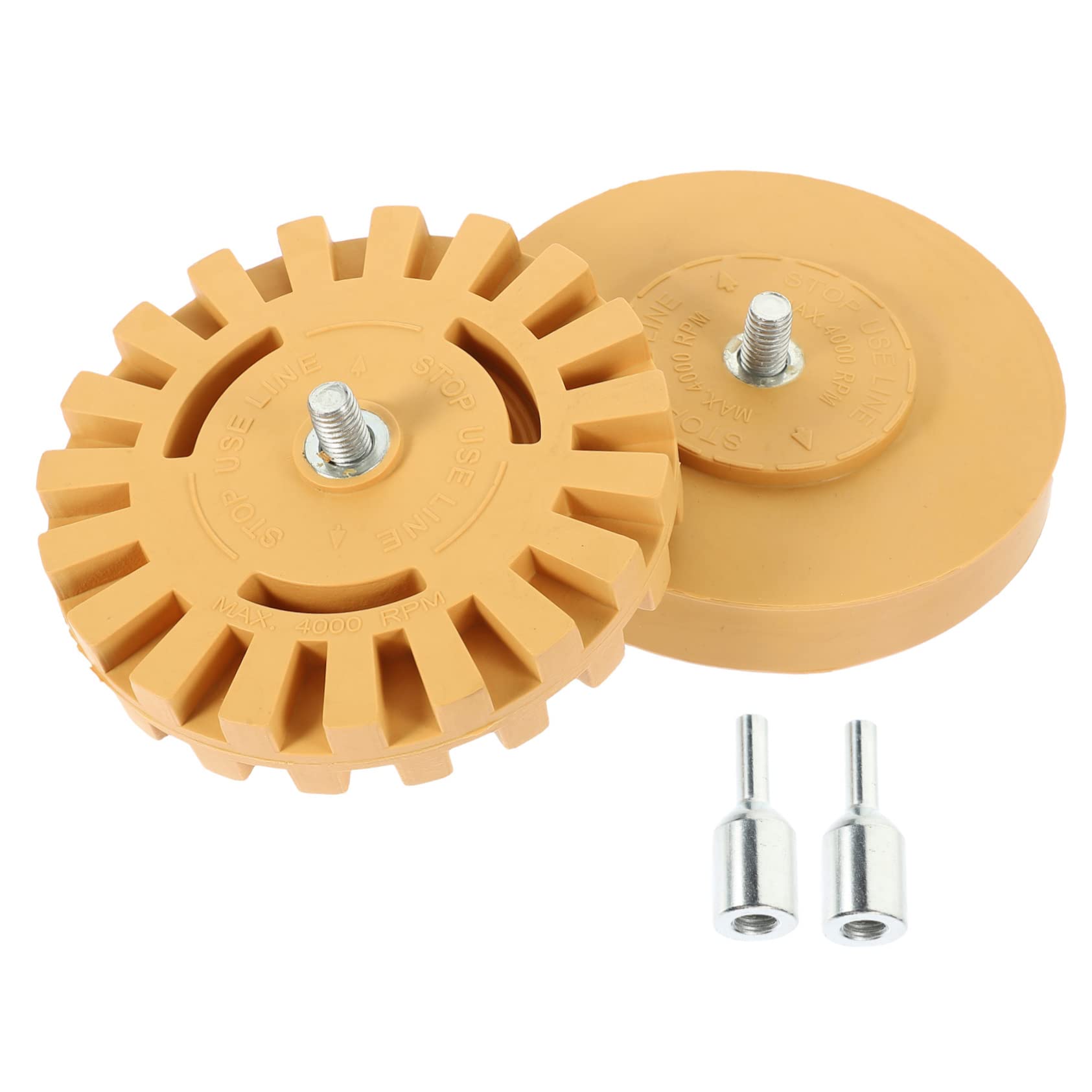 ARTIBETTER Auto Removal Wheel 2 Pack Sticker Remover for Cars Adhesive Remover for Car Wheel Eraser