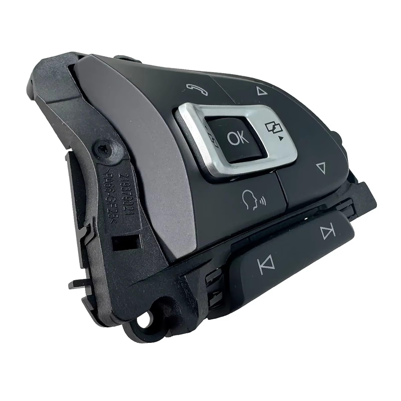 Pulsante volante Per Per Golf 7 7.5 Per Sportsvan Per Variant Per E-Golf MK7 5G0959442 Volante Multifunzione Pulsante Interruttore di Copertura lunetta Pulsante Controllo Volante(Sinistra)