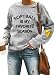 MMIUAEG Softball is My Favorite Season Sweatshirt Softball Mom Casual Shirt Novelty Long Sleeve Sports Mama Tee, Grey 1, M