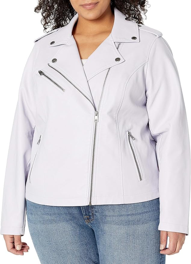 Image of Levi's Women's Classic Faux Leather Moto Jacket Coat