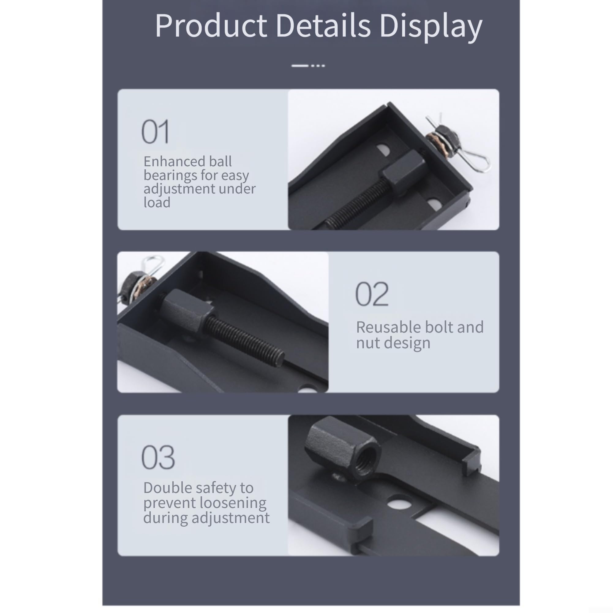 para placa Elevadora Robusta Campana Cocina Tornillos Incluidos(G)