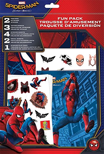 Sandylion Spider-Man Homecoming Fun Pack with Tattoos