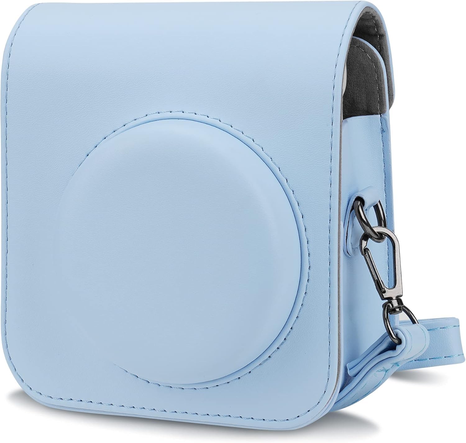 STELA Camera Case Bag with Pocket Compatible with Fujifilm Instant Mini 12 (Pastal Blue)-picture-32