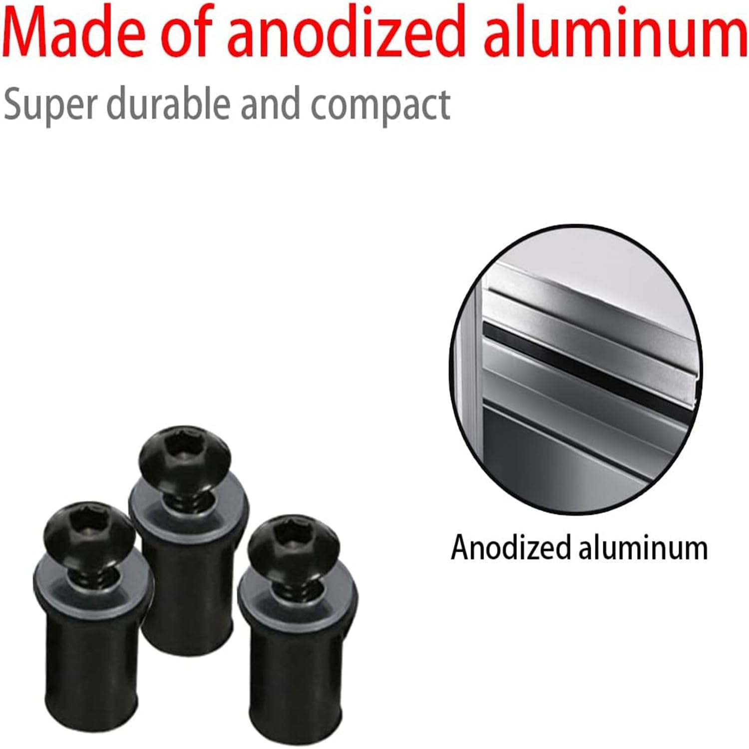 Kit Bulloni Parabrezza Moto - 10 Viti M5x16mm In Alluminio | Universale Per Installazione Parabrezza - Foto 8