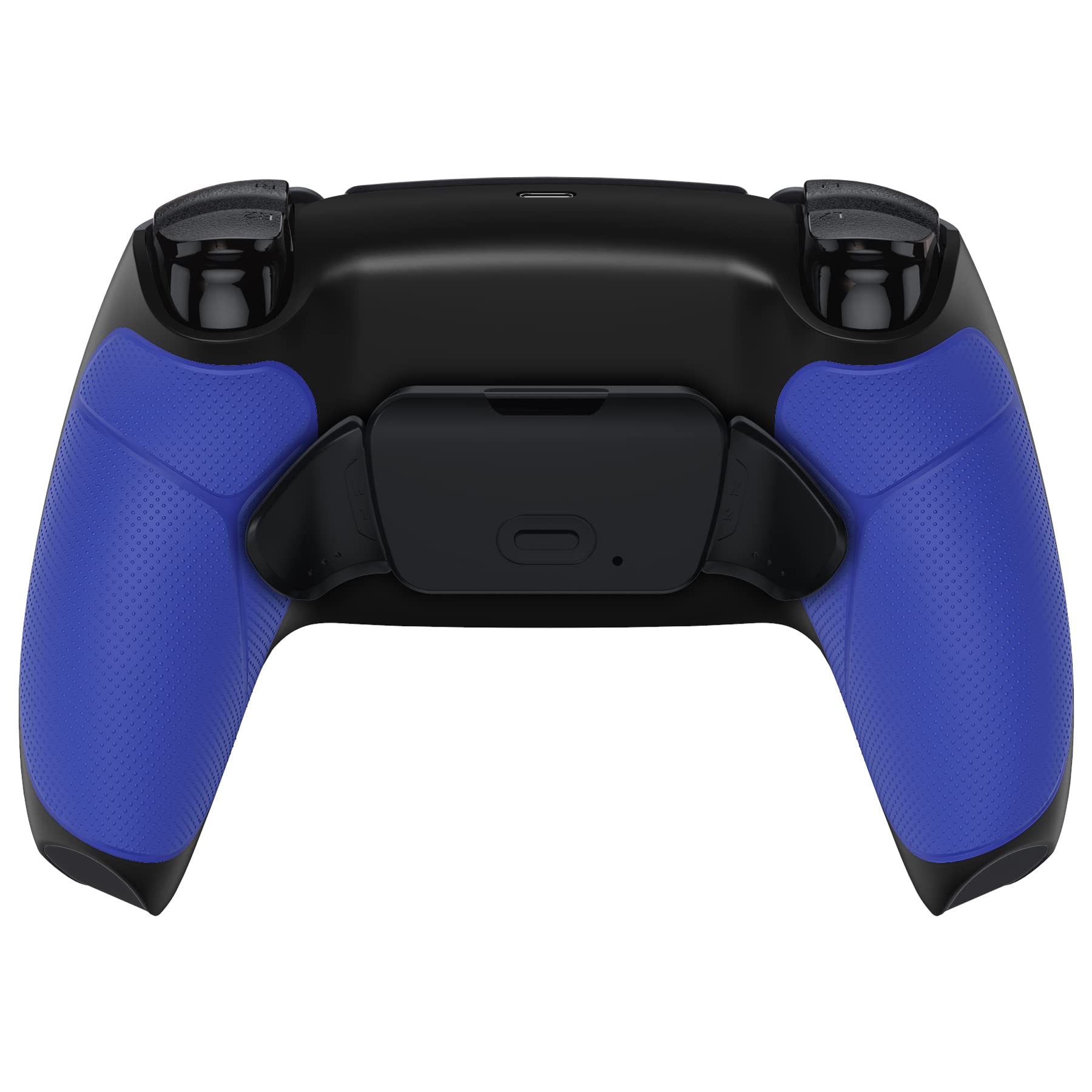 eXtremeRate Rise V3 Remap Kit Programmabile per ps5 Controller BDM-030/040/050,Tasti Posteriori Palette Paddles Cover Grip Gommato per ps5 Joystick-Senza Controller-Nero Blu