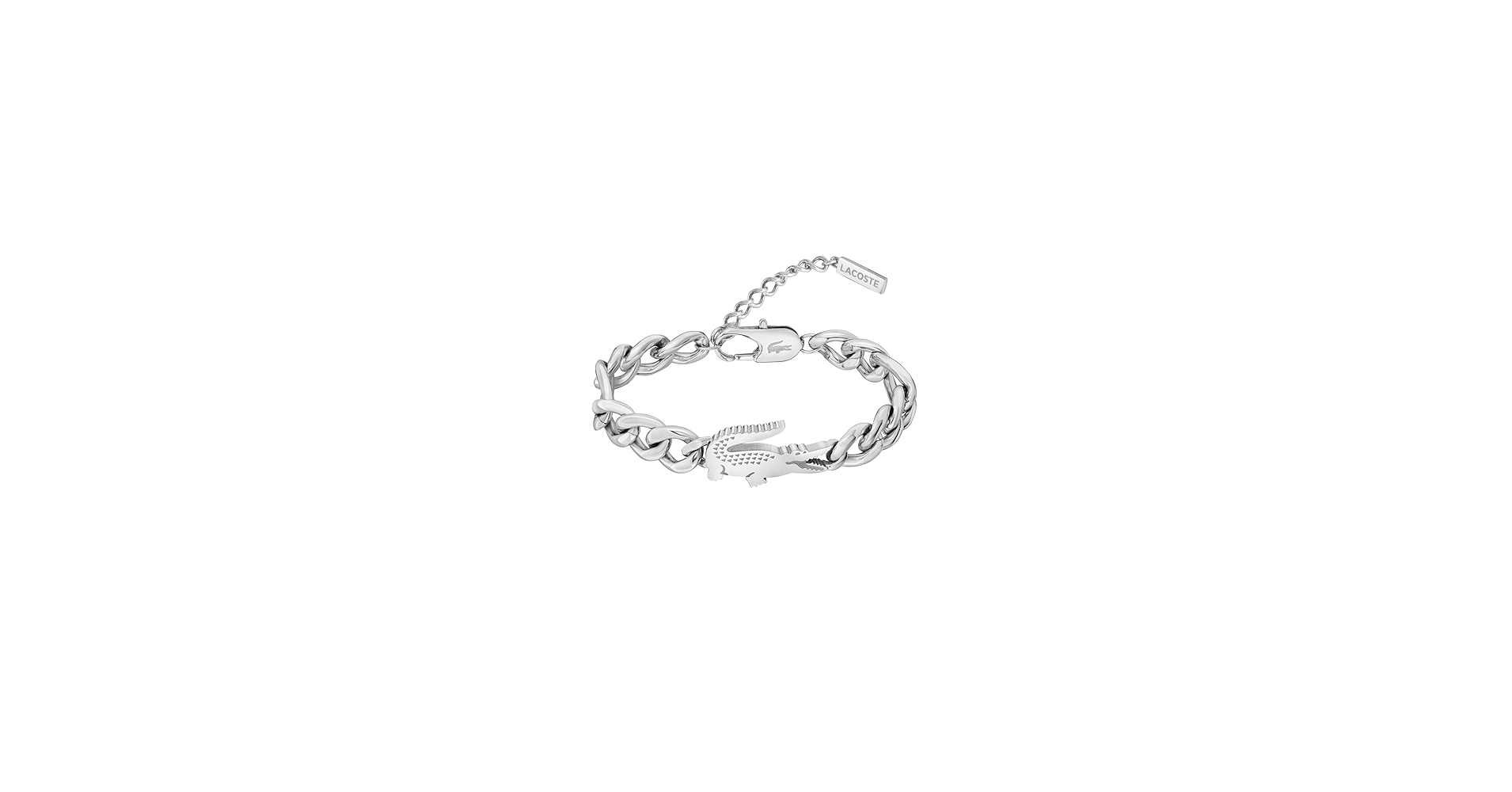 Amazon.com: Lacoste Crocodile Chain Bracelet for Men and