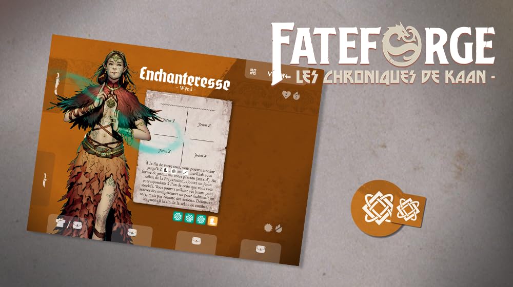 Don't Panic Games | Fateforge : Les Chroniques de Kaan - Le Choc des Immortels (Extension) | Jeu de société | À partir de 14 Ans | 1 à 4 Joueurs | 60 Minutes